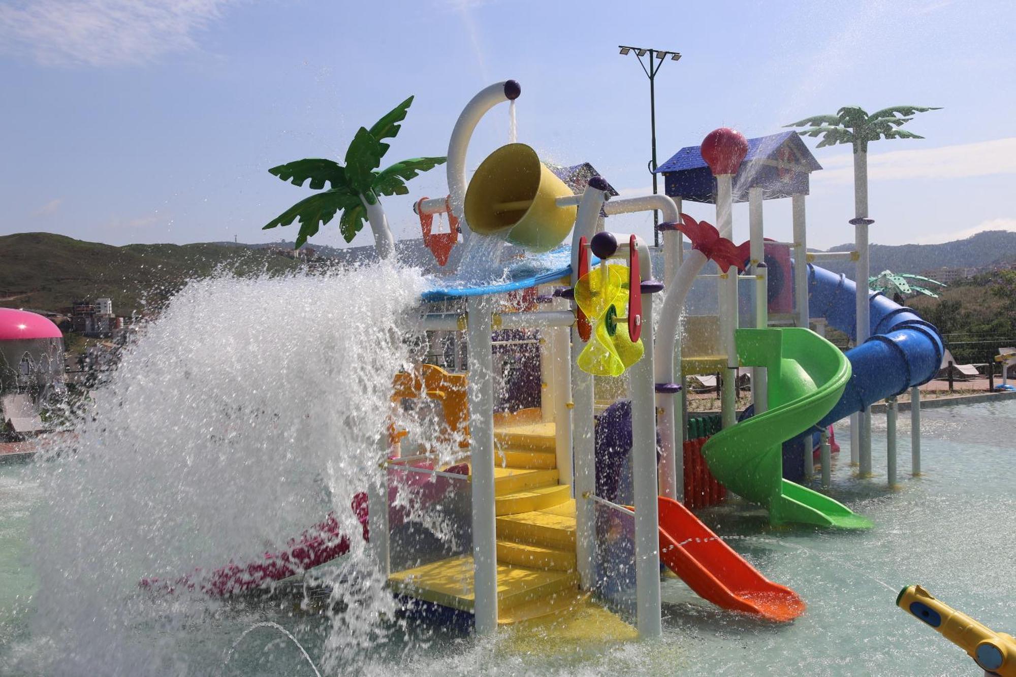 Golden Park All Inclusive Poços de Caldas Dış mekan fotoğraf Splash Island