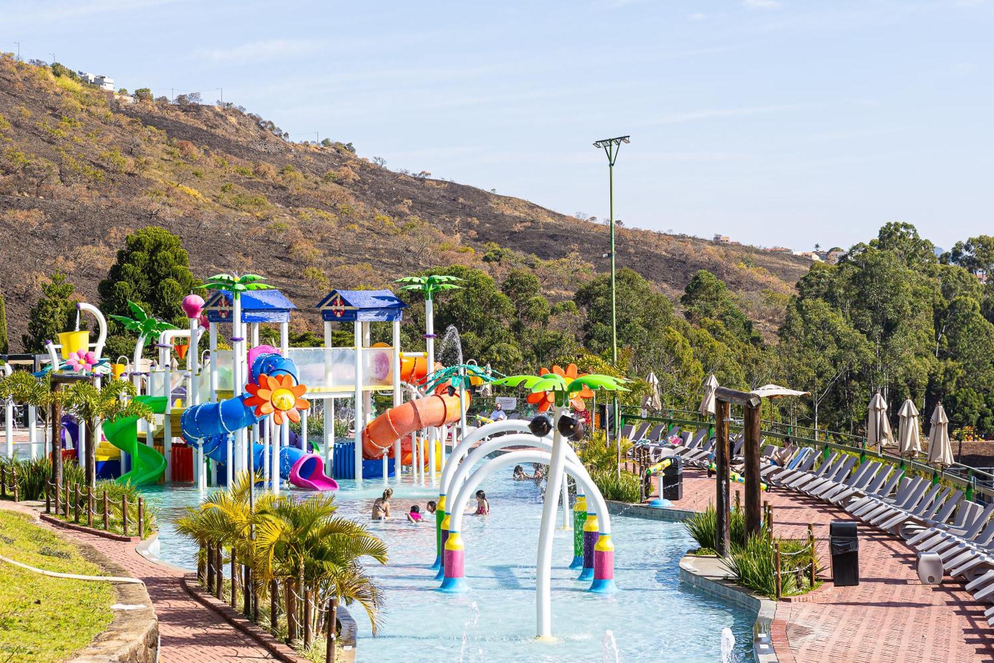 Golden Park All Inclusive Poços de Caldas Dış mekan fotoğraf Splash Island