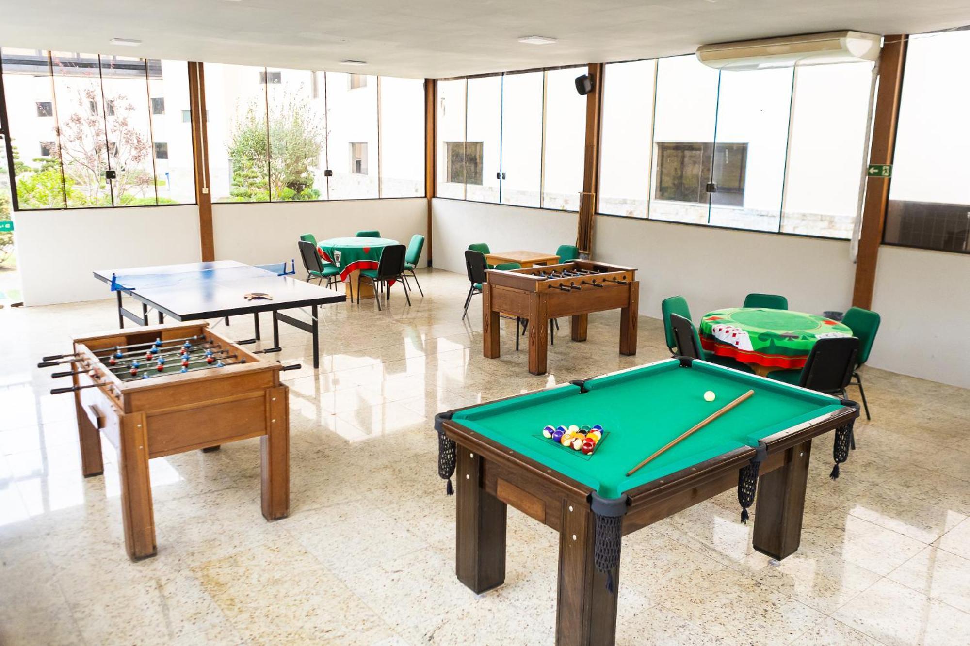 Golden Park All Inclusive Poços de Caldas Dış mekan fotoğraf Games room