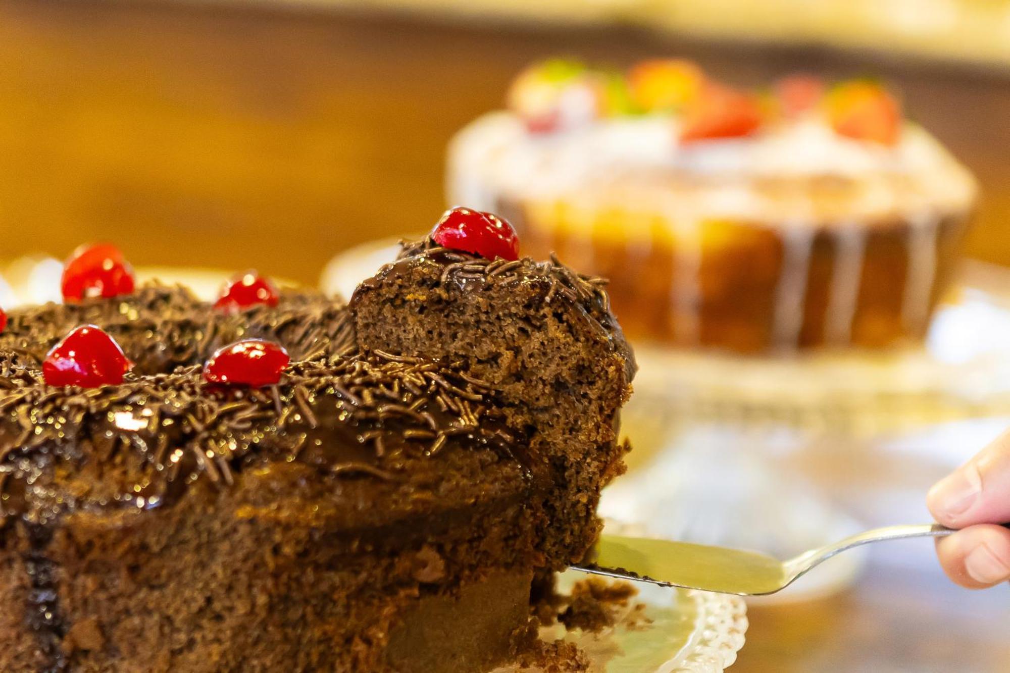 Golden Park All Inclusive Poços de Caldas Dış mekan fotoğraf Black Forest cake