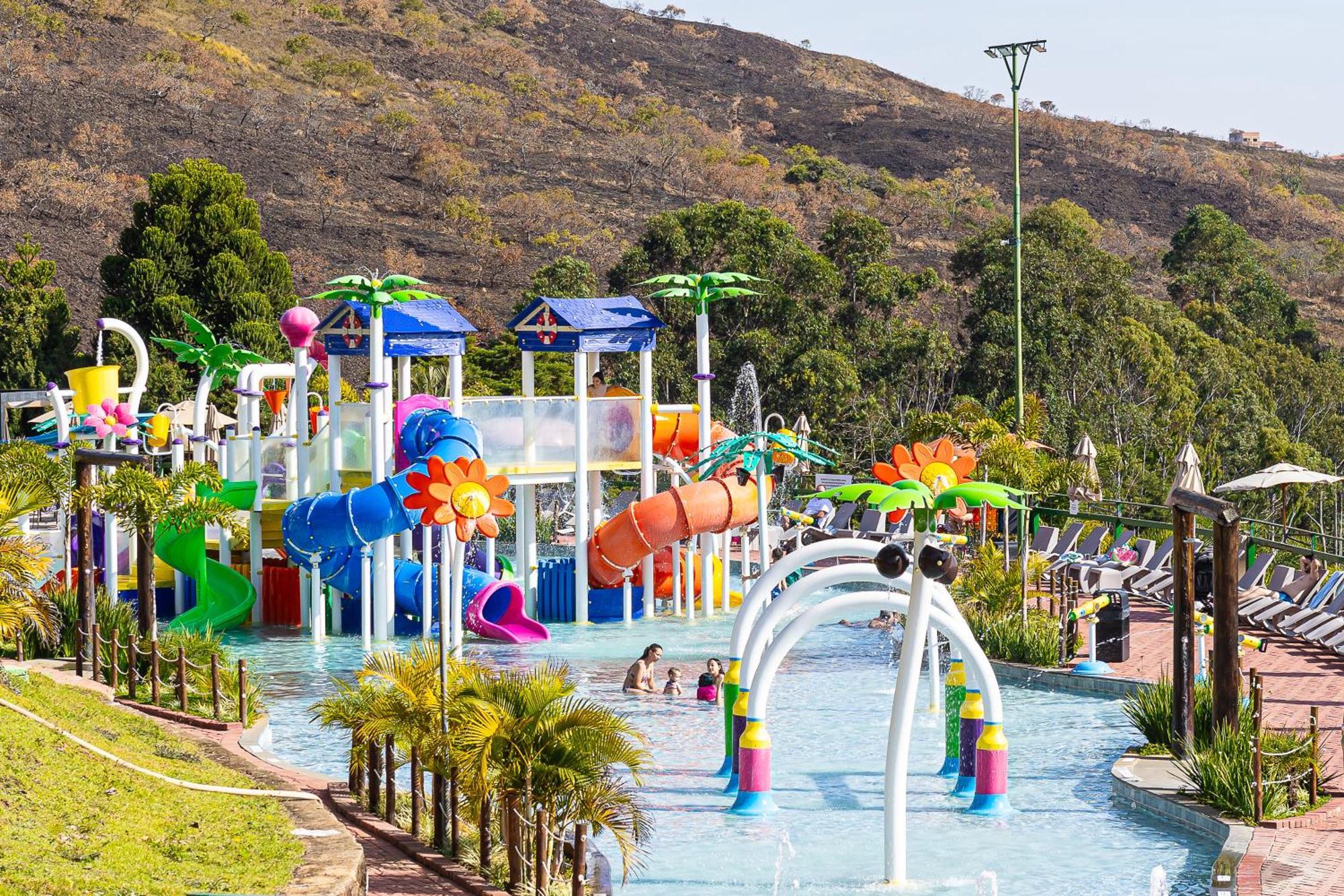 Golden Park All Inclusive Poços de Caldas Dış mekan fotoğraf Splash Island