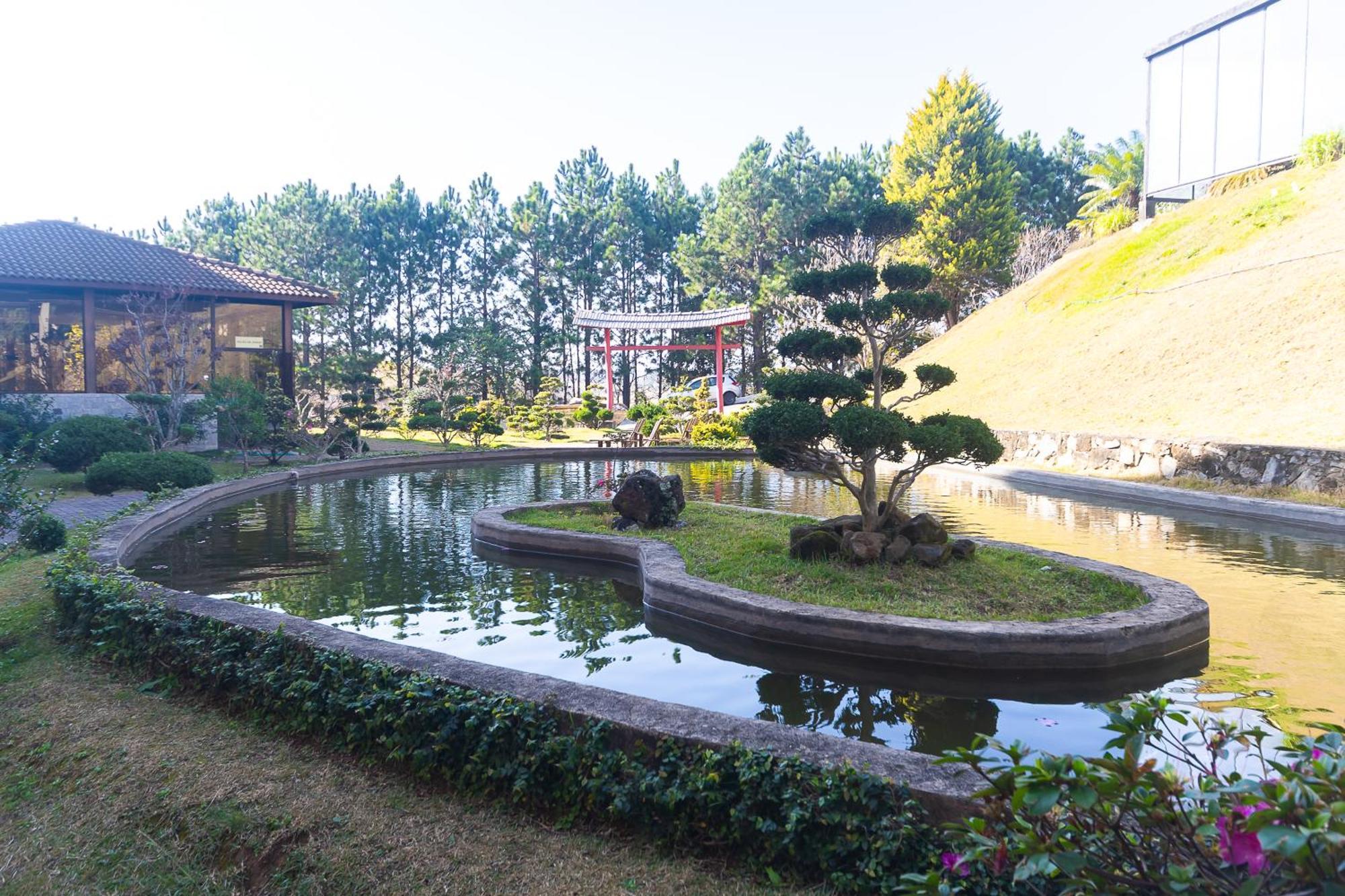 Golden Park All Inclusive Poços de Caldas Dış mekan fotoğraf The Japanese garden