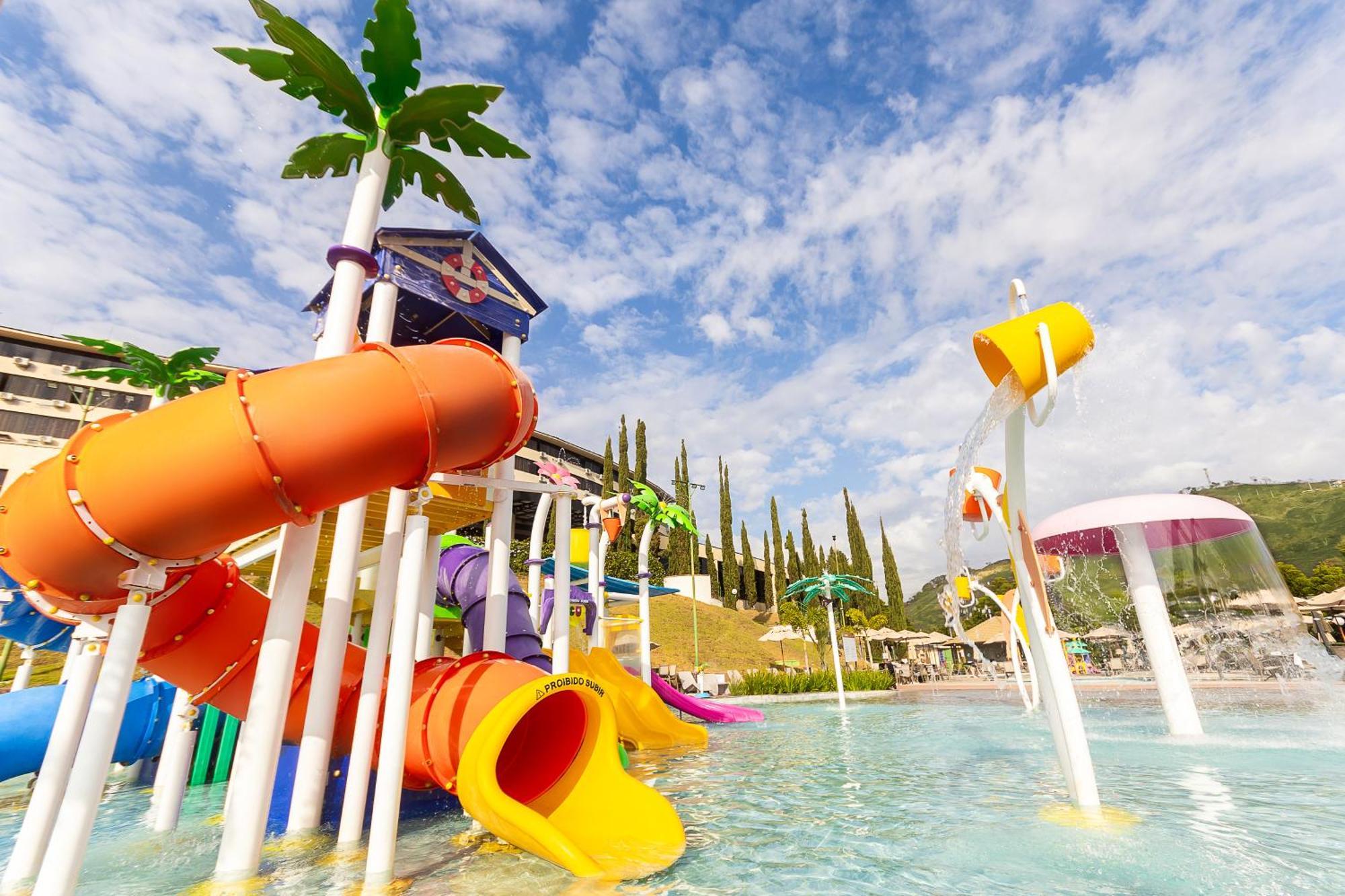 Golden Park All Inclusive Poços de Caldas Dış mekan fotoğraf The water park